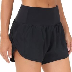 Women's Black High-Waisted Shorts Size Small